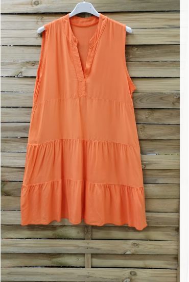 ROBE FLUIDE 0993 ORANGE