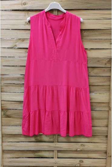 ROBE FLUIDE 0993 FUSHIA