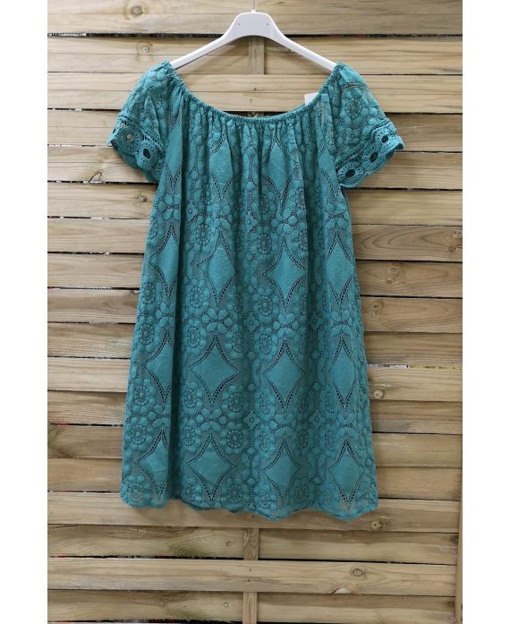 DRESS LACE 0991 GROEN