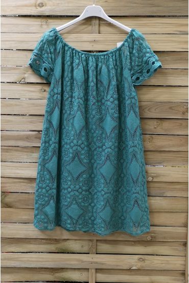 DRESS LACE 0991 GROEN