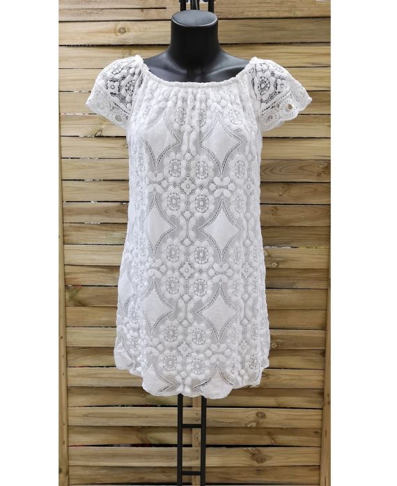 DRESS LACE 0991 WIT