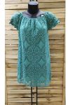 DRESS LACE 0991 GROEN