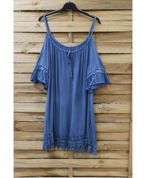 TUNIC DRESS 0995 BLUE