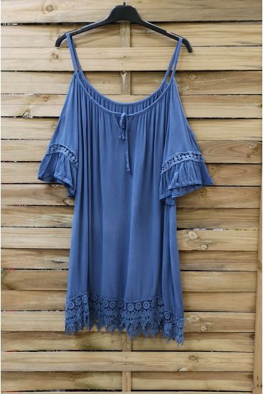 TUNIC DRESS 0995 BLUE