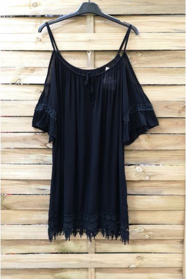 TUNIC DRESS 0995 BLACK