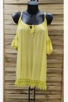 TUNIC DRESS 0995 YELLOW