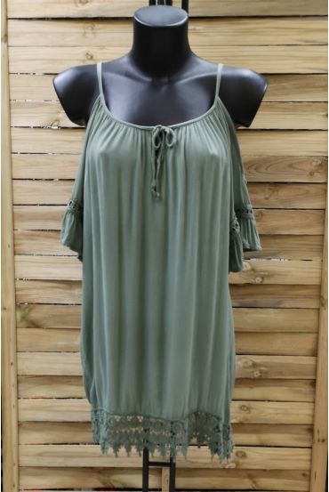 TUNIC DRESS 0995 MILITARY GREEN