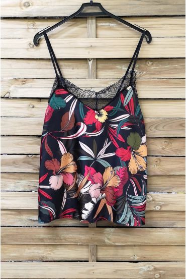 CAMISOLE VAN KANT 1000 ZWART 