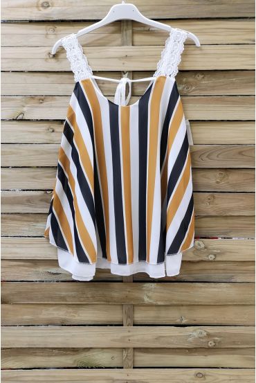 TOP STRIPES 1004 MUSTARD