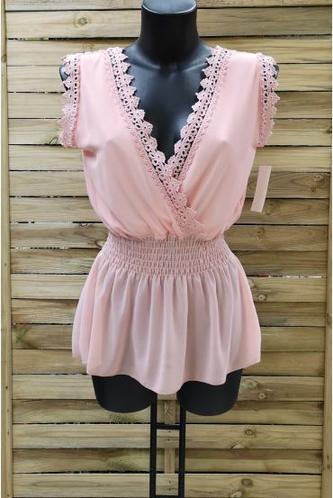 LACE TOP 1005 PINK