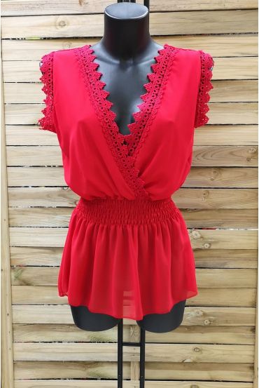 LACE TOP 1005 ROOD