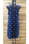 JUMPSUIT JURK 1007 NAVY BLAUW