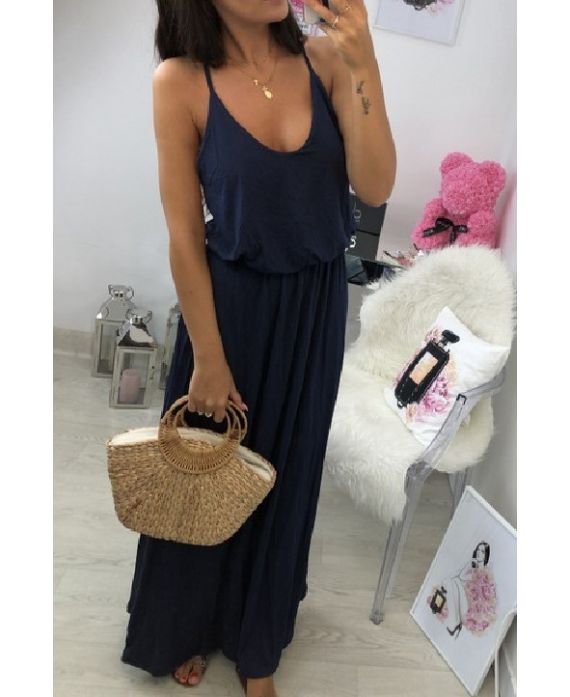 LONG DRESS 1010 NAVY BLUE