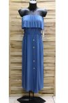 KLEID SCHULTERN DENUDEES 1012 BLAU