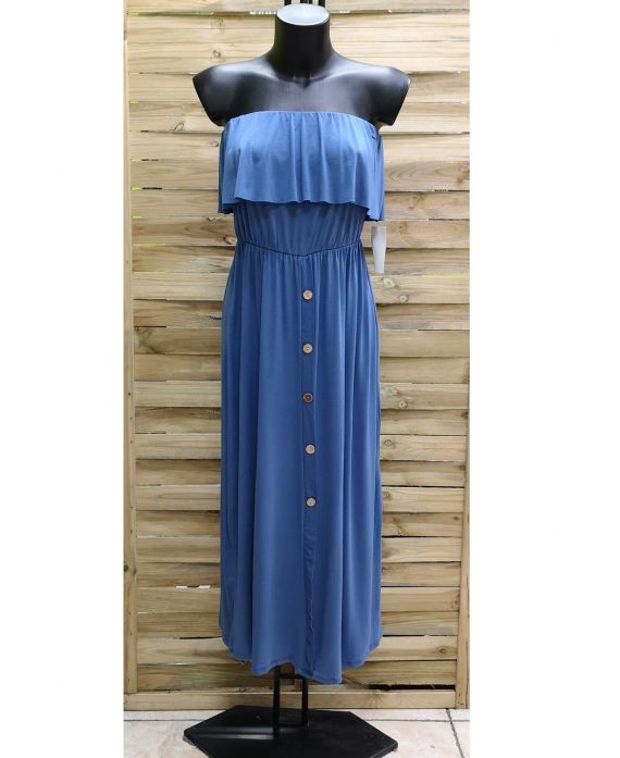 DRESS SHOULDERS DENUDEES 1012 BLUE