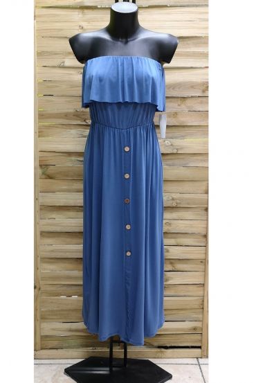 DRESS SHOULDERS DENUDEES 1012 BLUE