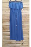 DRESS SHOULDERS DENUDEES 1012 BLUE