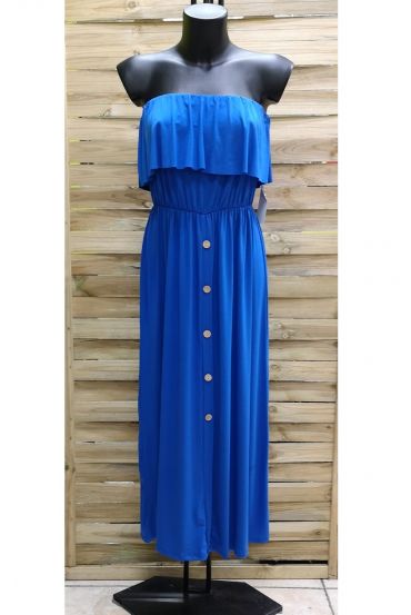 DRESS SHOULDERS DENUDEES 1012 ROYAL BLUE