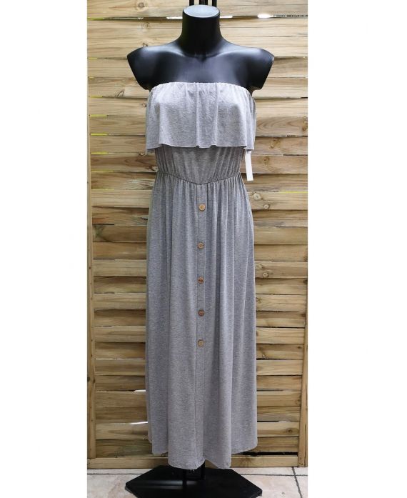 DRESS SHOULDERS DENUDEES 1012 GREY