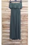 KLEID SCHULTERN DENUDEES 1012 MILITÄR GRÜN