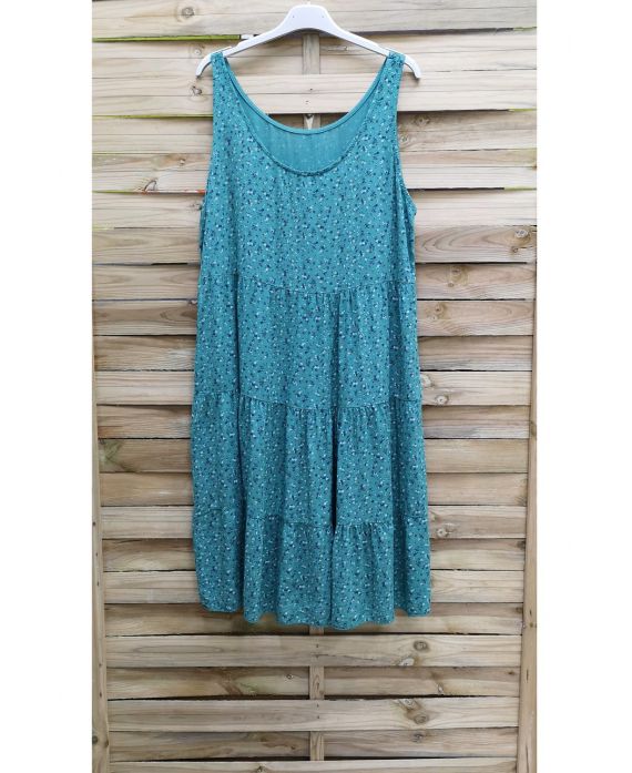 DRESS LIBERTY FLUID 1015 GREEN