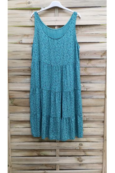 DRESS LIBERTY FLUID 1015 GREEN