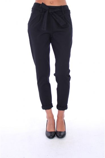 PANTALONES X 4 S-M-L-XL 0160 NEGRO