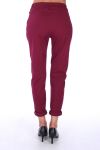 BROEK X 4 S-M-L-XL 0160 BORDEAUX