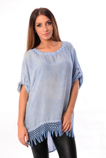 TUNIEK 8154 BLAUW