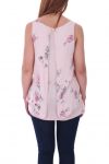 TOP-DRAPIERT, BLUMEN, 9136 ROSA