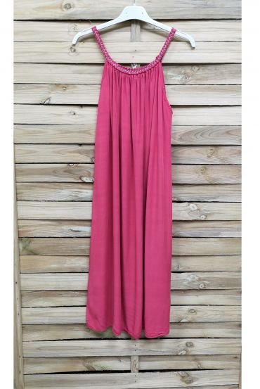 ROBE FLUIDE COL FANTAISIE 1025 FRAGOLA