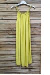 ROBE FLUIDE COL FANTAISIE 1025 JAUNE