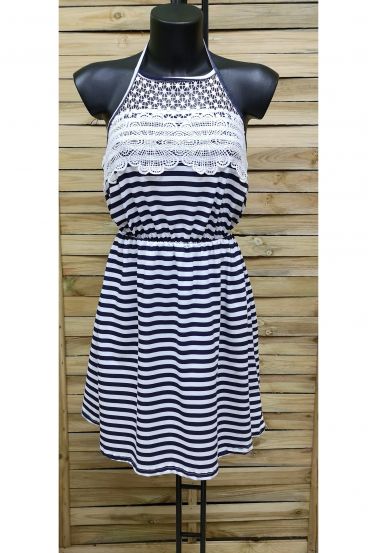 JURK RAYEE KANT 1026 NAVY BLAUW