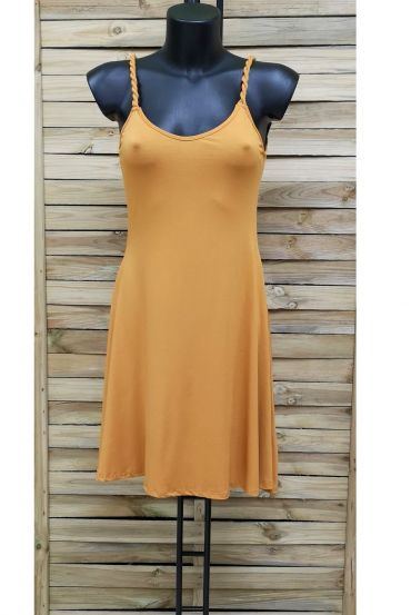 DRESS 1028 MUSTARD