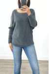 MAGLIONE DI LANA 3016 GRIGIO