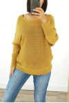 MAGLIONE DI LANA 3016 SENAPE