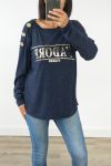 MAGLIONE BOTTONI AMO 3029 BLU NAVY