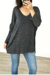 PULL OVERSIZE IRISE 3035 NOIR