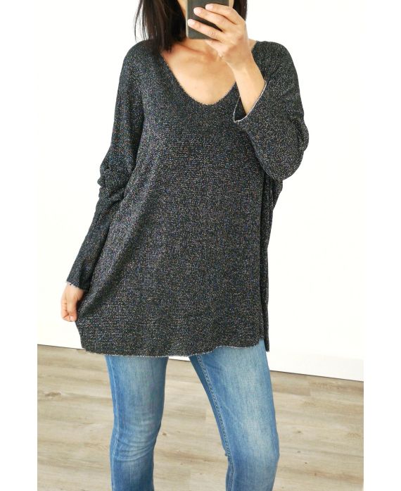 PULL OVERSIZE IRISE 3035 NOIR