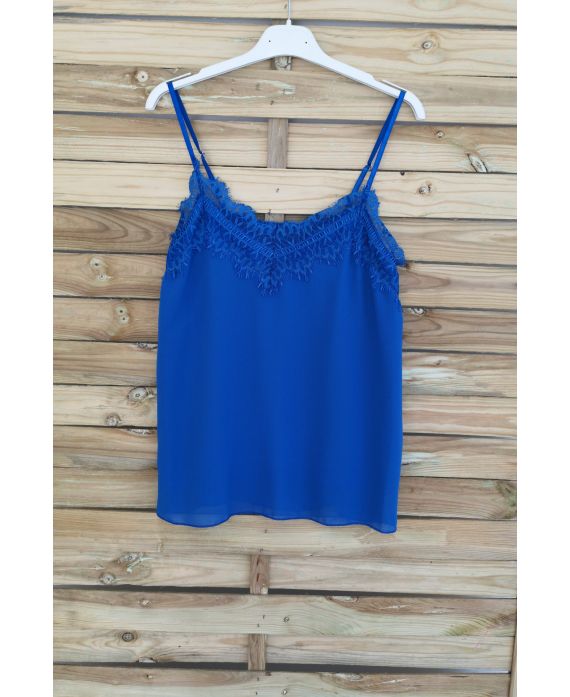 CAMISOLE LACE 3037 ROYAL BLUE