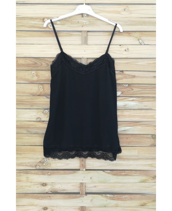 CAMISOLE LACE 3037 BLACK