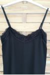 CAMISOLE LACE 3037 BLACK