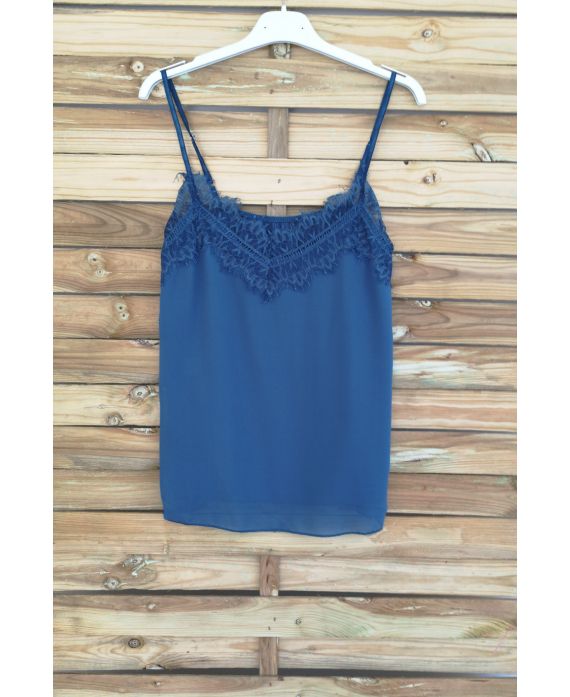 CAMISOLE LACE 3037 BLUE