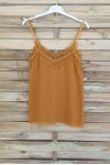 CAMISOLE LACE 3037 MUSTARD