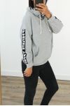 SWEAT A CAPUCHE VIP PRIVATE 3038 GRIS