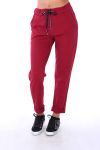 BROEK JOGG 3034 BORDEAUX