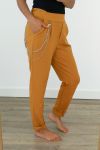 LOT 4 PANTALONS 3039 MOUTARDE