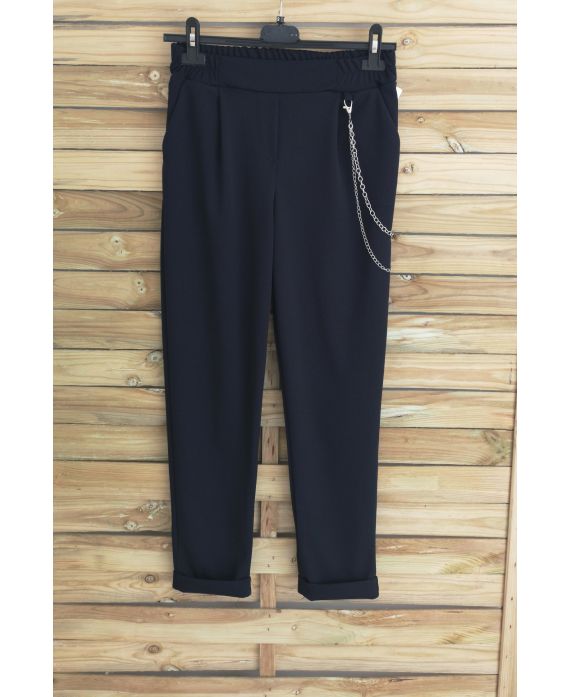 LOT 4 BROEK 3039 NAVY BLAUW