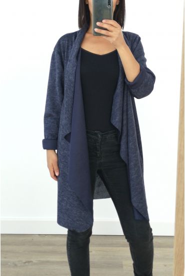 VEST CASCADE 3001 NAVY BLAUW