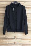 SWEAT HAS HOOD 3040 BLACK